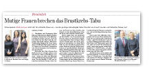 Download: Mutige Frauen brechen das Brustkrebs-Tabu, Hamburger Abendblatt, 27.04.2010