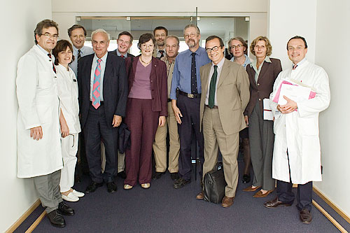 Die Delegierten von EUROPA DONNA und EUSOMA im Mammazentrum Hamburg &copy; www.zitzlaff.com